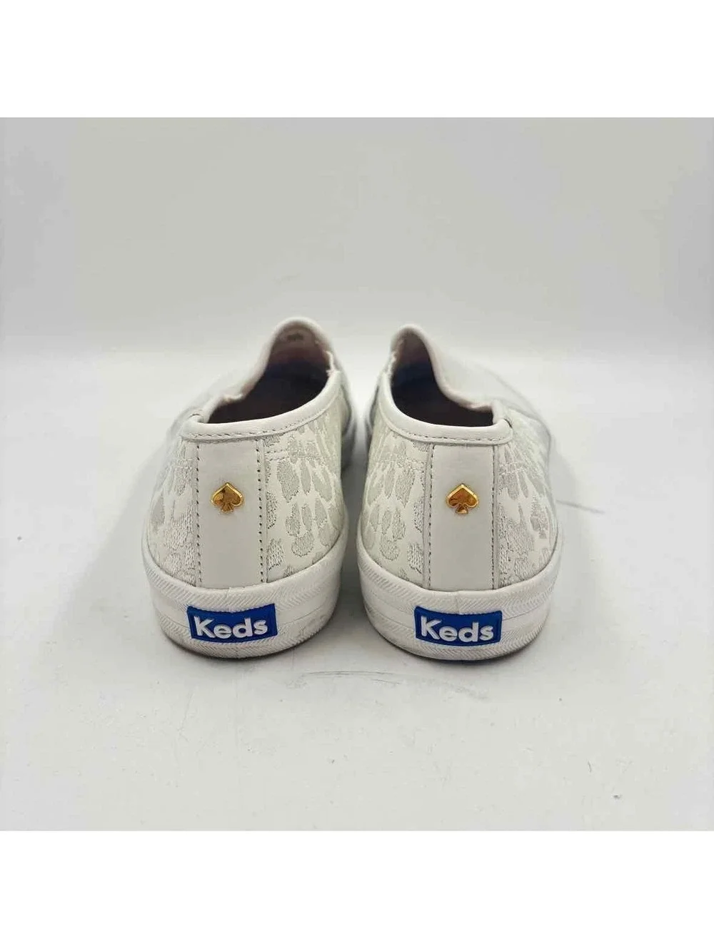 kate spade white leather